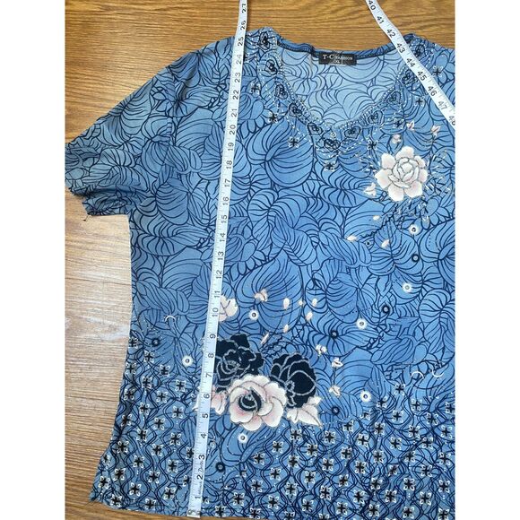 Y2K Floral Graphic Topic Size XL - Picture 6 of 7